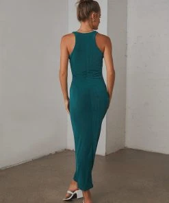 Lioness Fashion Everlast Dress - Forest Green