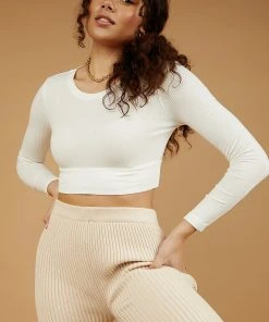 Peppermayo New & Most Loved Breakeven Cropped Top - White