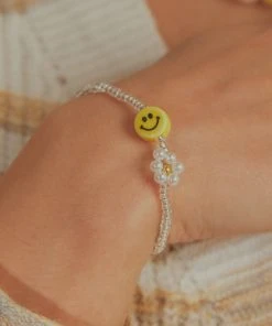 Peppermayo New & Most Loved Viva Forever Beaded Bracelet - Clear