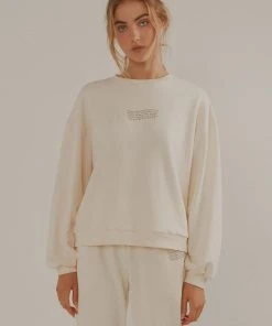 Vacancy Supply New & Most Loved Holiday House Crewneck - Coconut Milk 5 Vacancy Supply New & Most Loved Holiday House Crewneck - Coconut Milk