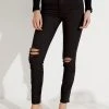 Abrand A High Skinny Ankle Basher Jeans - Buster Black New & Most Loved