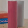 Candle Co Moreton Eco Slim Pillar Candle- 5 X 15cm - Magenta New & Most Loved 1 Candle Co Moreton Eco Slim Pillar Candle- 5 X 15cm - Magenta New & Most Loved
