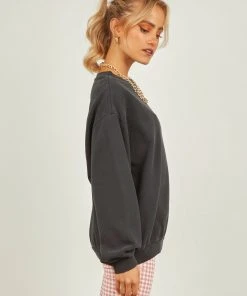 Levi's Melrose Slouchy Jumper - Caviar 10 Levi's Melrose Slouchy Jumper - Caviar