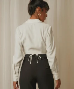 4th & Reckless Wyatt Shirt - White 11 4th & Reckless Wyatt Shirt - White