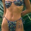 LaHana Swim New & Most Loved Scarlett Bottom - Dark Floral