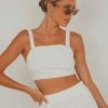 Peppermayo Breeze Crop Top - White 1 Peppermayo Breeze Crop Top - White