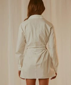 Peppermayo Exclusive New & Most Loved Soho Shirt Dress - White 13 Peppermayo Exclusive New & Most Loved Soho Shirt Dress - White