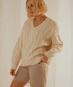 Peppermayo New & Most Loved Matchmaker Knit Sweater - Cream 8 Peppermayo New & Most Loved Matchmaker Knit Sweater - Cream