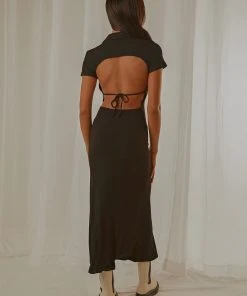 Peppermayo New & Most Loved Remember To Love Midi Dress - Black 11 Peppermayo New & Most Loved Remember To Love Midi Dress - Black