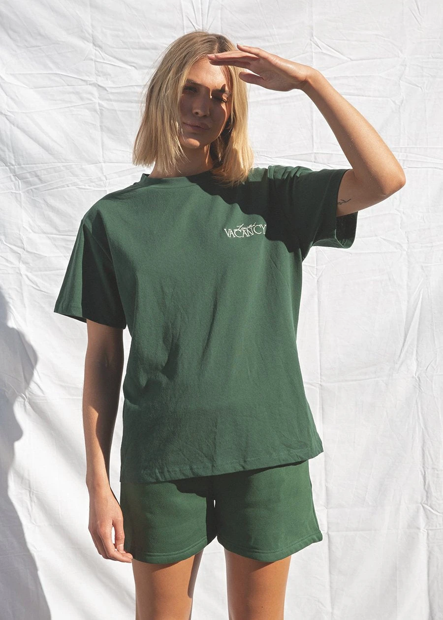 Vacancy Supply Resort Tee - Forest Green Vacancy Supply Resort Tee - Forest Green