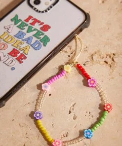 Peppermayo Walking On Sunshine Phone Charm - Multi New & Most Loved