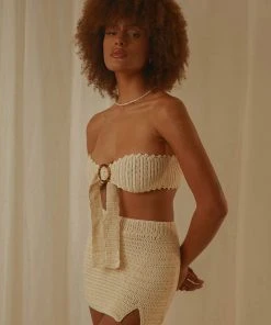 Peppermayo Exclusive New & Most Loved Salty Hair Crochet Crop - Ivory 6 Peppermayo Exclusive New & Most Loved Salty Hair Crochet Crop - Ivory