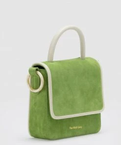 The Wolf Gang Layla Mini Box Bag - Lime New & Most Loved
