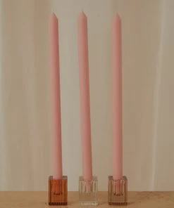 Candle Co Moreton Eco Dinner Candle - Blush Pink