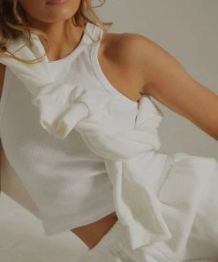 Peppermayo Exclusive It Crowd Crewneck - White New & Most Loved