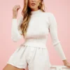 Peppermayo All Your Love Knit Top - White New Tops