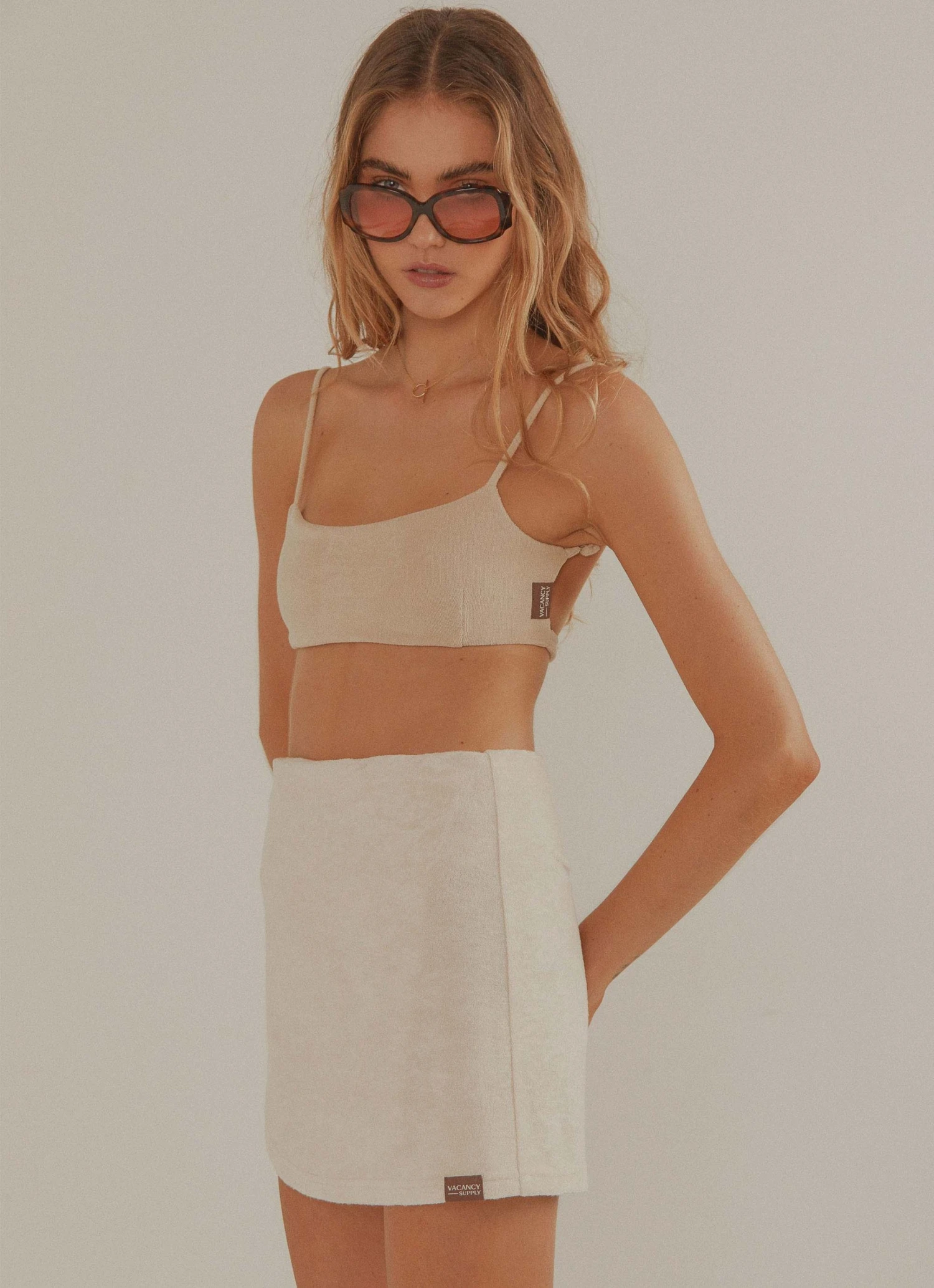 Vacancy Supply New & Most Loved Casa Terry Skirt - Coconut Milk 12 Vacancy Supply New & Most Loved Casa Terry Skirt - Coconut Milk