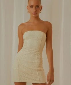 Peppermayo Exclusive Summer Brunch Tube Mini Dress - Ivory 11 Peppermayo Exclusive Summer Brunch Tube Mini Dress - Ivory
