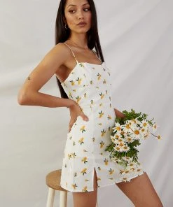 Peppermayo New & Most Loved Hey Lover Mini Dress - White