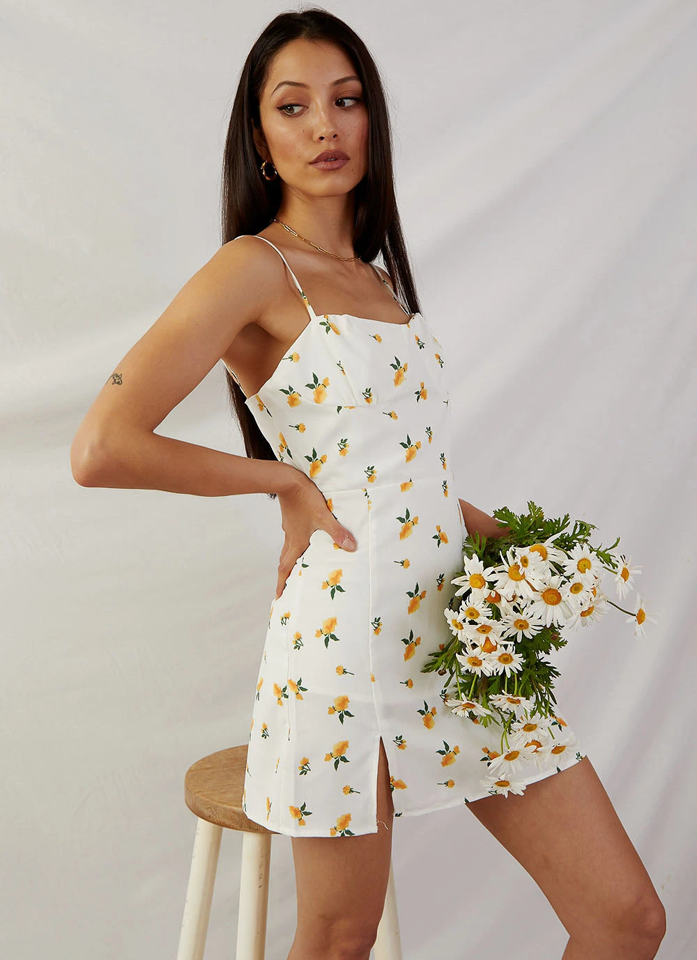 Peppermayo New & Most Loved Hey Lover Mini Dress - White 3 Peppermayo New & Most Loved Hey Lover Mini Dress - White