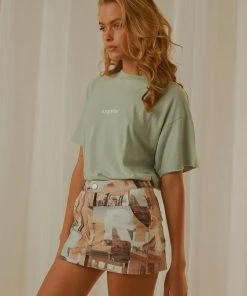 Afends New & Most Loved Grow Some Hemp Oversized Tee - Smoke Green 5 Afends New & Most Loved Grow Some Hemp Oversized Tee - Smoke Green