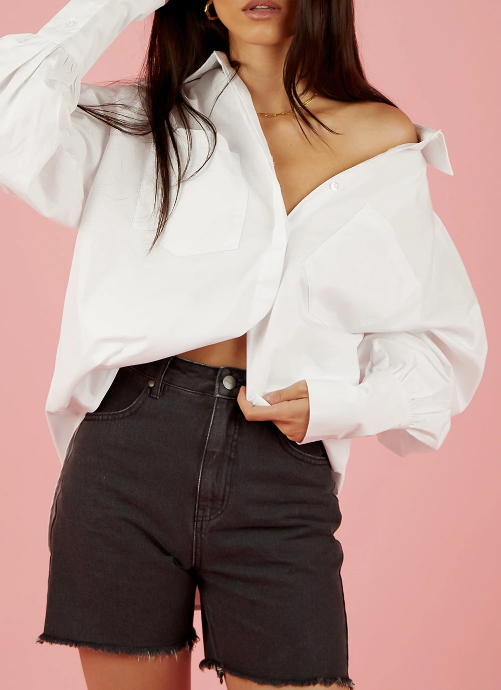 Lioness Fashion The Carrie Shirt - White New Tops 3 Lioness Fashion The Carrie Shirt - White New Tops