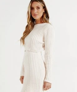 Peppermayo Changing Times Knit Jumper - Cream New & Most Loved 5 Peppermayo Changing Times Knit Jumper - Cream New & Most Loved