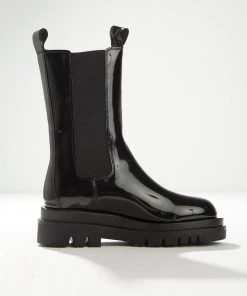 Cult Avenue Annalise Boot - Gloss Black 8 Cult Avenue Annalise Boot - Gloss Black
