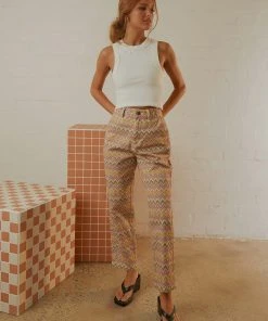 Cools Club California Pant - Retro Chevron New & Most Loved