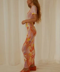 Peppermayo Exclusive Into The City Mesh Maxi Dress - Paloma - Pre-Order New & Most Loved