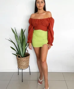 Peppermayo Inner Bloom Top - Rust New Tops 10 Peppermayo Inner Bloom Top - Rust New Tops