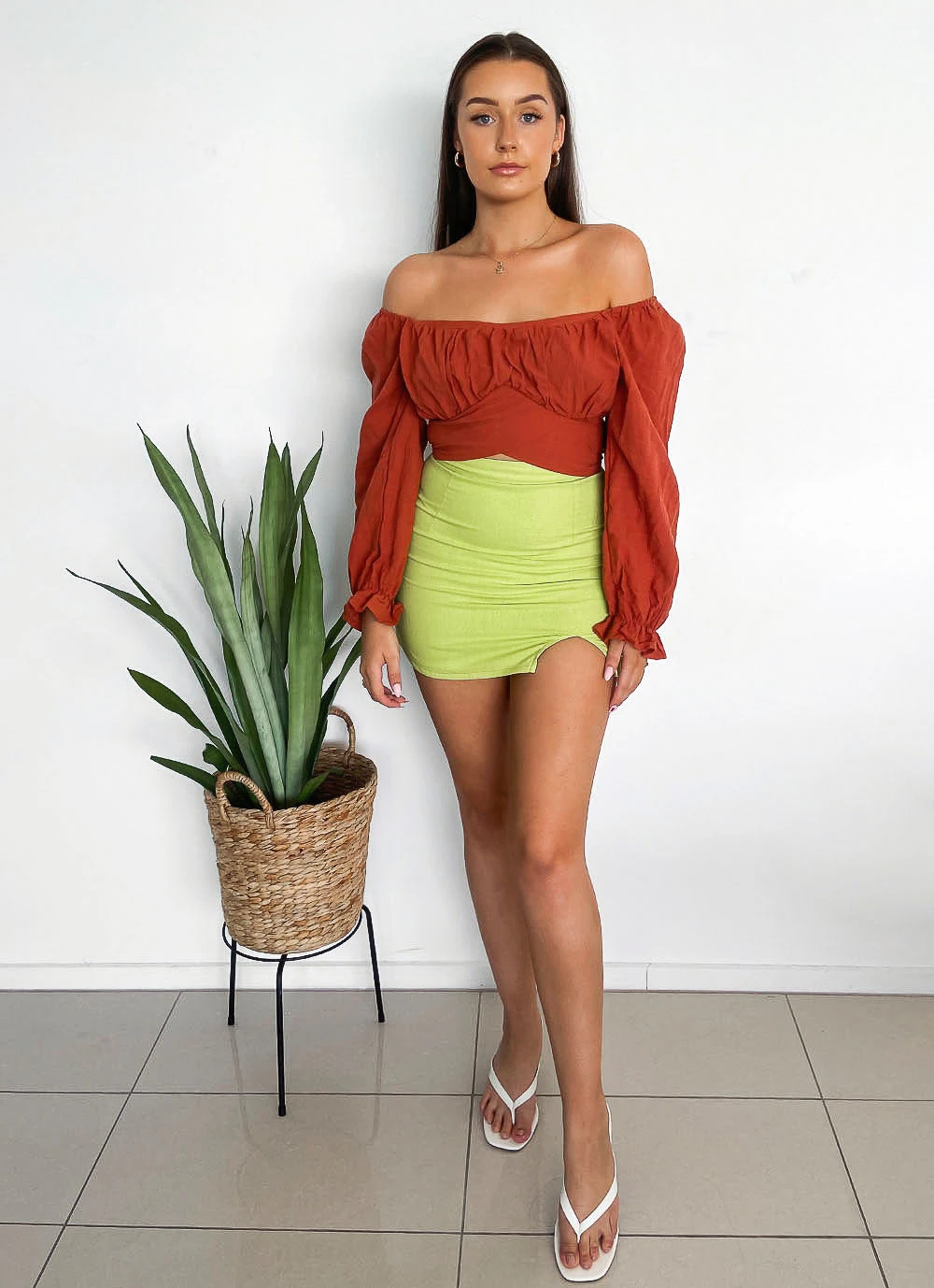 Peppermayo Inner Bloom Top - Rust New Tops 6 Peppermayo Inner Bloom Top - Rust New Tops