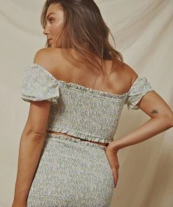 Peppermayo Open Road Crop - Green 9 Peppermayo Open Road Crop - Green