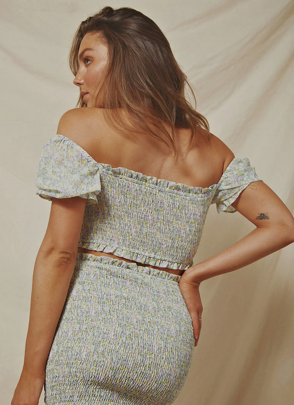 Peppermayo Open Road Crop - Green 6 Peppermayo Open Road Crop - Green