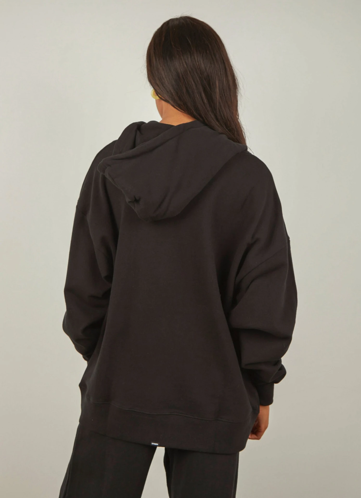 Thrills Established Oversized Hoodie - Black 7 Thrills Established Oversized Hoodie - Black
