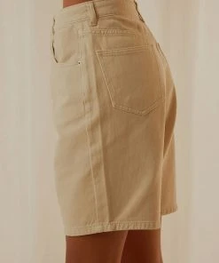 Nude Lucy Rai Denim Short - Bone 12 Nude Lucy Rai Denim Short - Bone