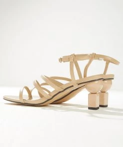 4th & Reckless Tyler Heel - Nude PU 5 4th & Reckless Tyler Heel - Nude PU