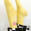 Peppermayo Thinkin About You Socks - Lemon 2 Peppermayo Thinkin About You Socks - Lemon