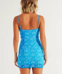 Peppermayo Exclusive In Bloom Dress - Blue Floral 11 Peppermayo Exclusive In Bloom Dress - Blue Floral