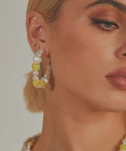 Peppermayo New & Most Loved Cali Sunshine Hoop Earrings - Multi