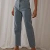 Abrand A Venice Straight Jeans - Waterfalls Blue