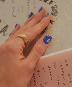 Peppermayo New & Most Loved Daisy Baby Nail Art Set - White Daisy