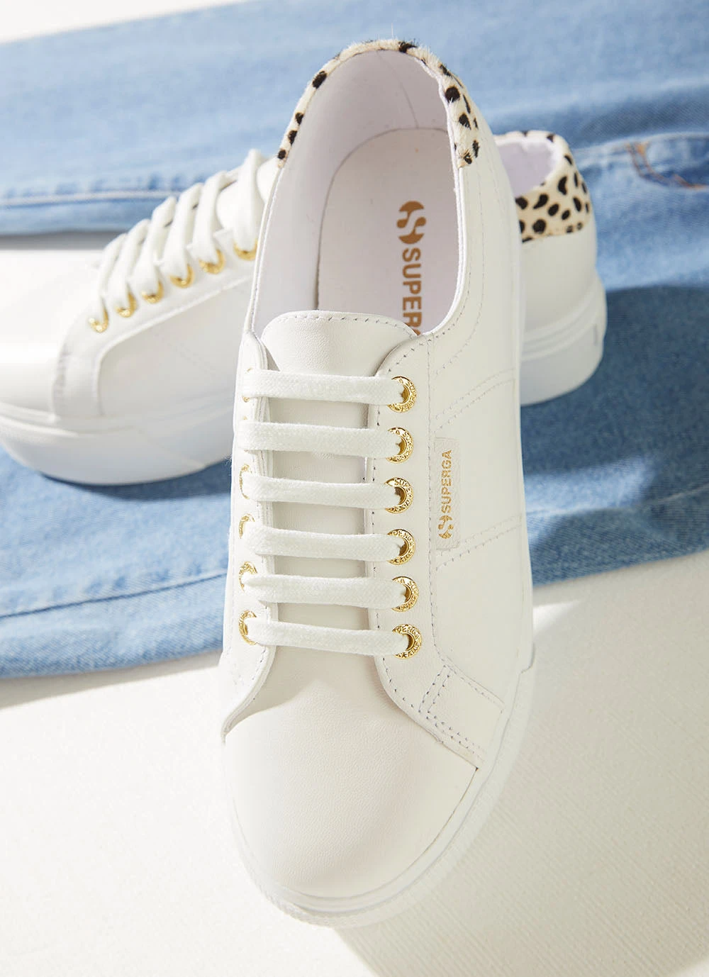 Superga 2790 Goatnappaleaw Pony Hair - White Dalmation New & Most Loved 3 Superga 2790 Goatnappaleaw Pony Hair - White Dalmation New & Most Loved