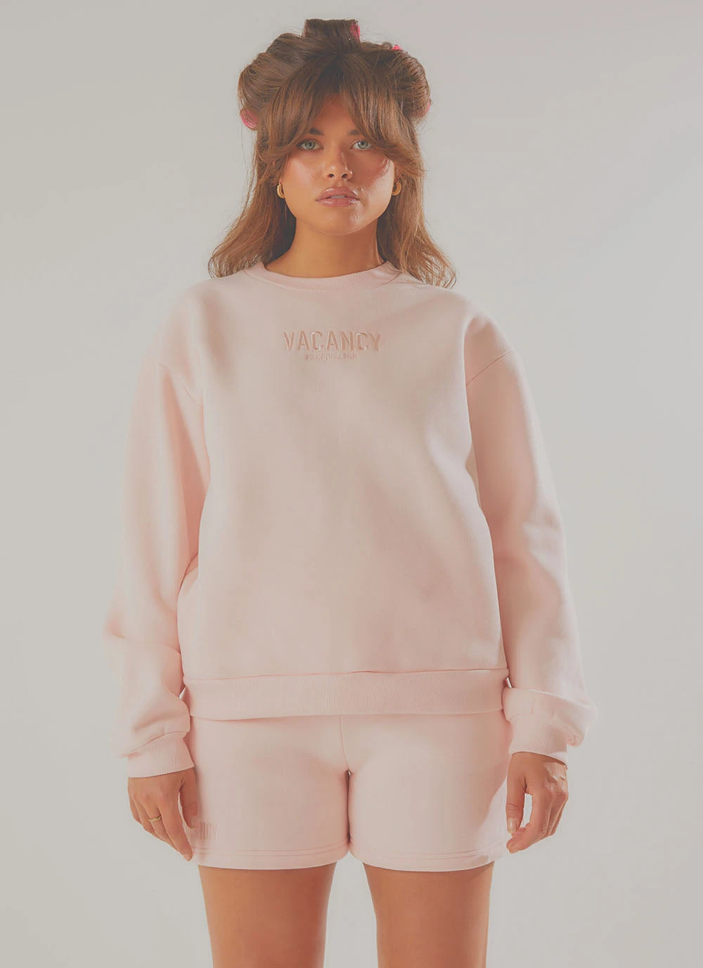 Vacancy Supply Paradise Crew - Pastel Pink New & Most Loved 7 Vacancy Supply Paradise Crew - Pastel Pink New & Most Loved