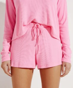 Peppermayo White Rose Shorts - Pink