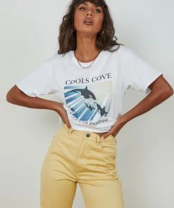 Cools Club New & Most Loved Orca Tee - White