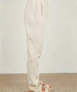 Nude Lucy Carter Classic Trackpant - Ecru 5 Nude Lucy Carter Classic Trackpant - Ecru