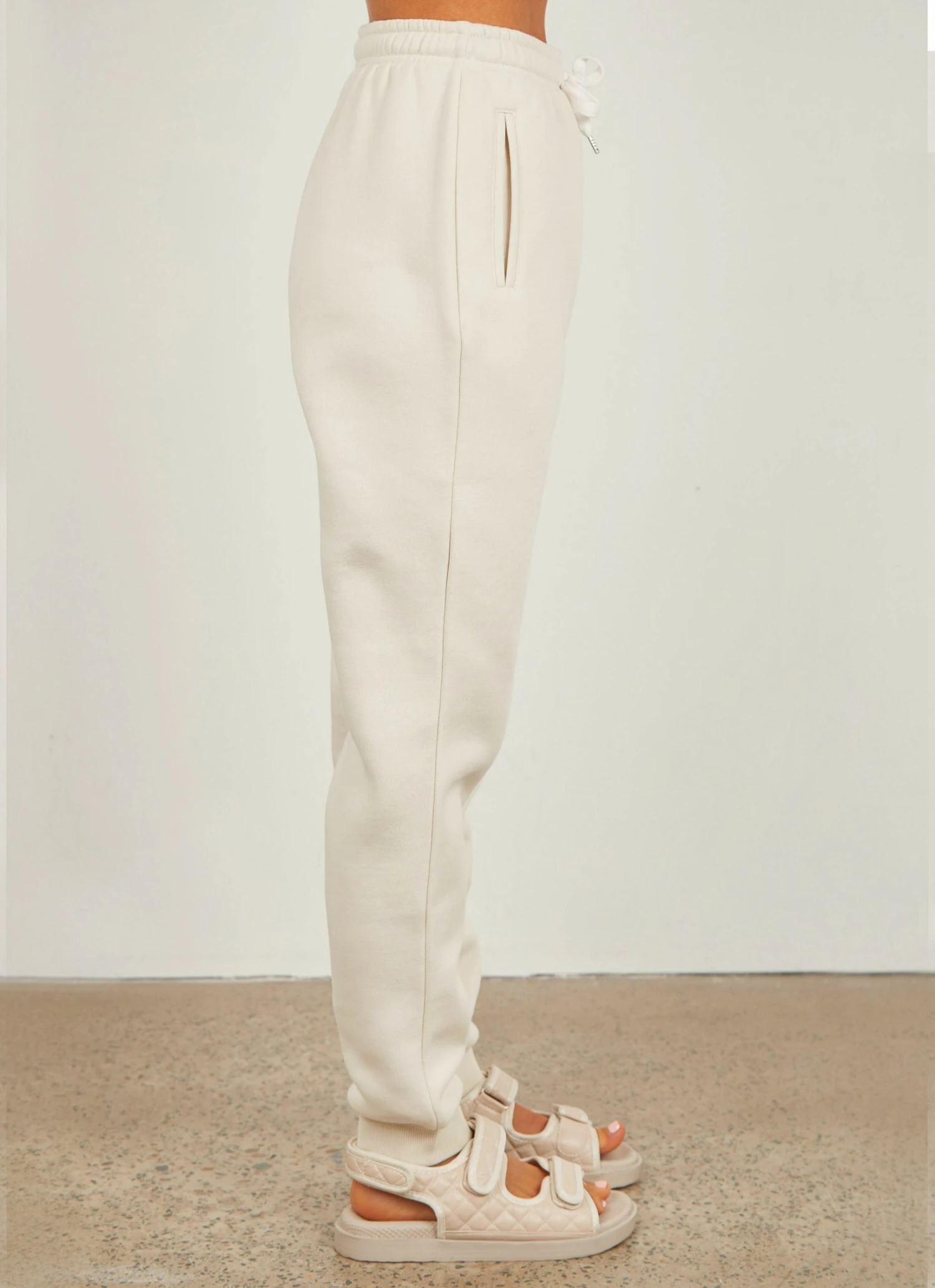 Nude Lucy Carter Classic Trackpant - Ecru Nude Lucy Carter Classic Trackpant - Ecru