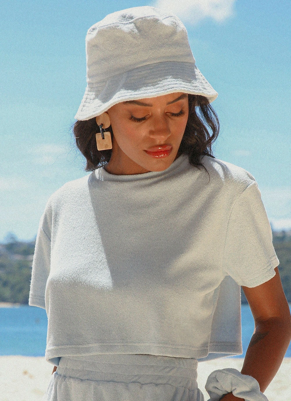 Peppermayo Exclusive New & Most Loved Corsica Terry Tee - Blue 4 Peppermayo Exclusive New & Most Loved Corsica Terry Tee - Blue