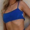Vacancy Supply Sunbather Terry Crop - Cobalt New & Most Loved